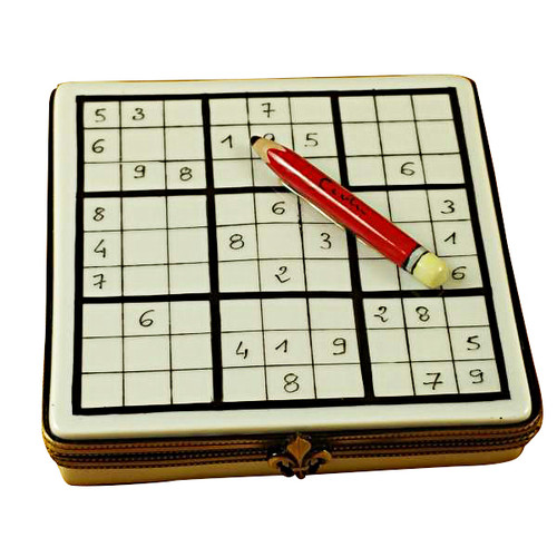 Sudoku Rochard Limoges Box Christine s Closet