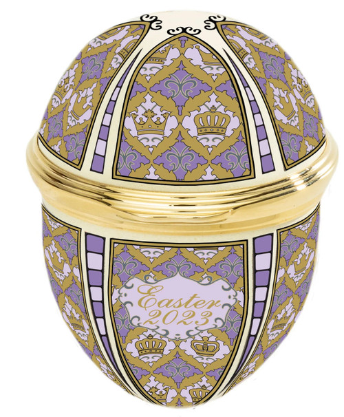 2023 Easter Egg Box ENEG230108G | Halcyon Days Enamels