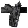 Model 6360 ALS/SLS Mid-Ride, Level III Retention Duty Holster for Glock 19 Gens 1-4 w/ Light/Laser