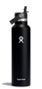 Standard Mouth 24oz Insulated Water Bottle w/ Flex Straw