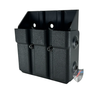Zero9 Triple Mag Case for Glock 9mm and .40 magazines with a slim, rugged design for secure tactical magazine carry.