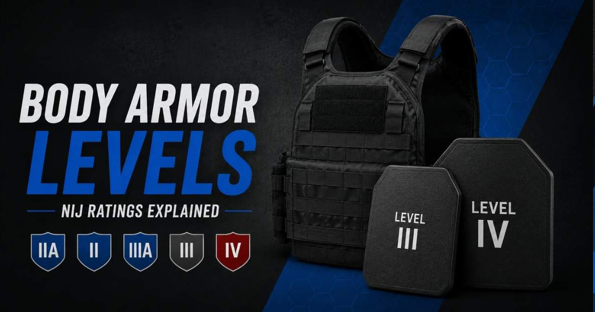 Body Armor Levels Explained: NIJ Ratings, Plates, Carriers, and Riot Gear
