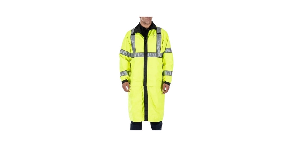 How Can a Long Rev Hi-Vis Rain Coat Improve Rainy Weather Protection?