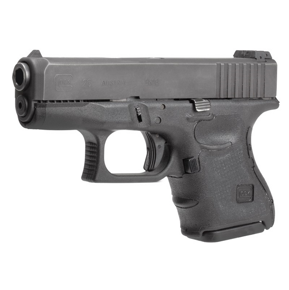 Glock 26 27 33 Wrap Rub BLK Gen 4 SB