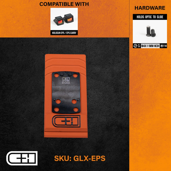 Optics Adapter Plate - For Glock 43x/48 MOS V4 MIL/LEO