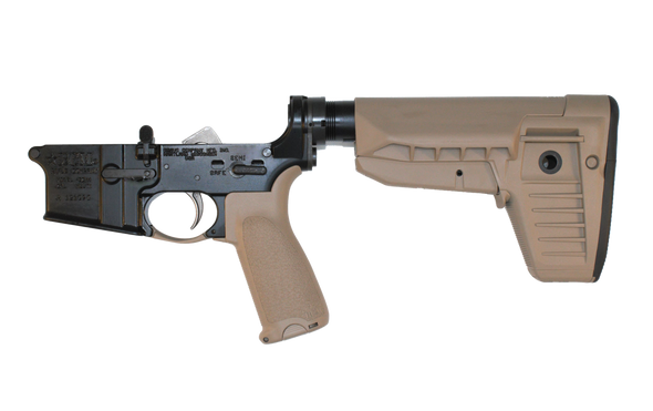 Lower Receiver Group w/ MK2 Receiver Extension & Stock Mod 1 SOPMOD