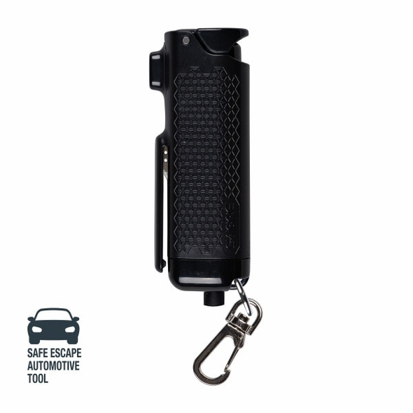 Safe Escape 3-In-1 Pepper Gel w/ Seat Belt Cutter and Window Breaker