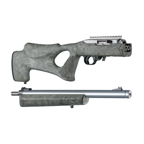 Ruger 10/22 Takedown Rubber OverMolded Stock with ergonomic grip, durable construction, and enhanced comfort for hunting and tactical use.