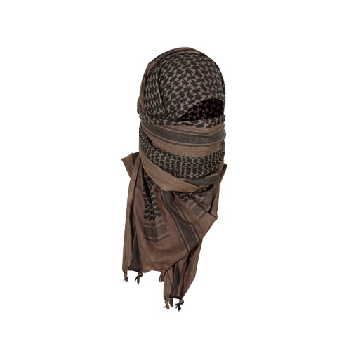Woven Coalition Desert Scarf providing protection from sun, wind, dust, and sand for tactical, hiking, and outdoor use.