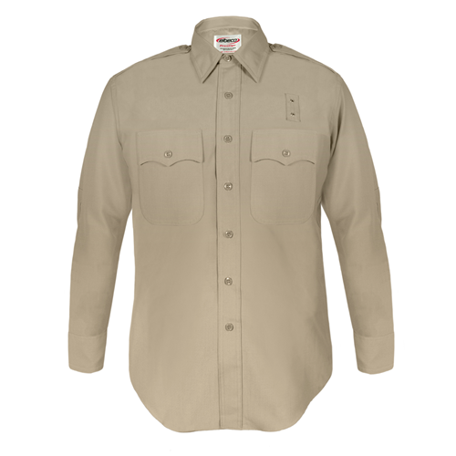 LA County Sheriff West Coast long sleeve shirt with premium wool blend, reinforced elbows, badge tab