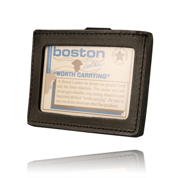 Clip-On Horizontal Id Holder