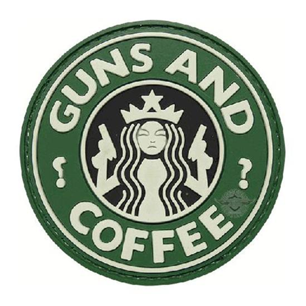 Guns & Coffee Morale Patch (6 PACK)