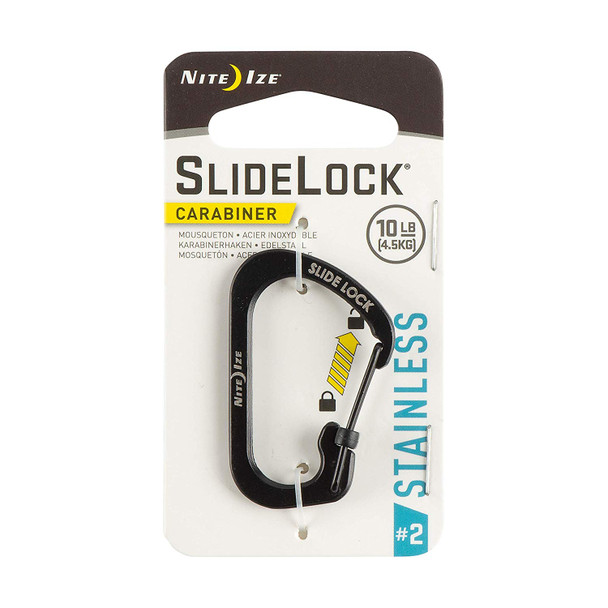 Carabiner Slidelock Steel #2