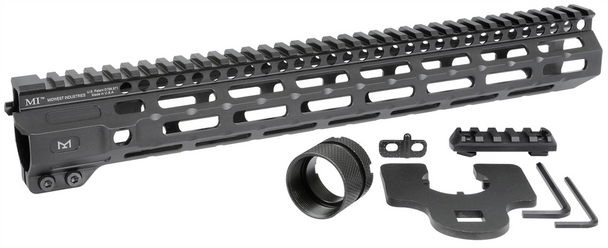 Combat Rail One Piece Free Float Handguard, M-LOK