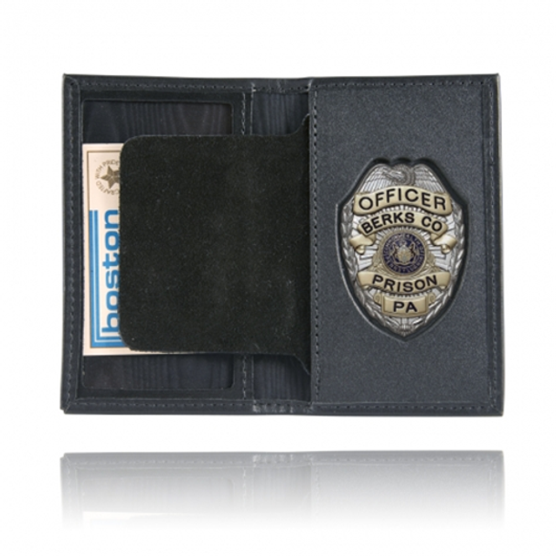 Book Style Badge Case, Oversized ID Window