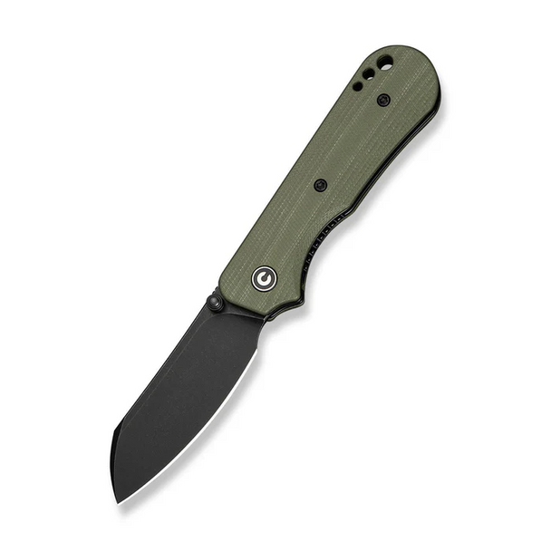 CIVIVI Crabby Thumb Stud Knife OD Green G10 Handle