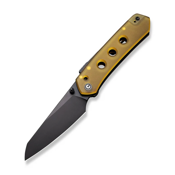 CIVIVI Vision FG Thumb Stud & Superlock Knife Ultem Handle (3.54"" Nitro-V Blade) C22036-6