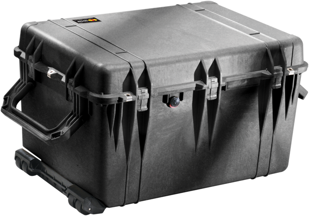 1660 Protector Case with watertight seal, automatic pressure valve, rugged construction, and secure storage for sensitive equipment.