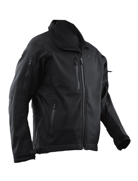 24-7 LE Softshell Jacket with lightweight, wind-resistant, and water-resistant construction designed for law enforcement and tactical duty.