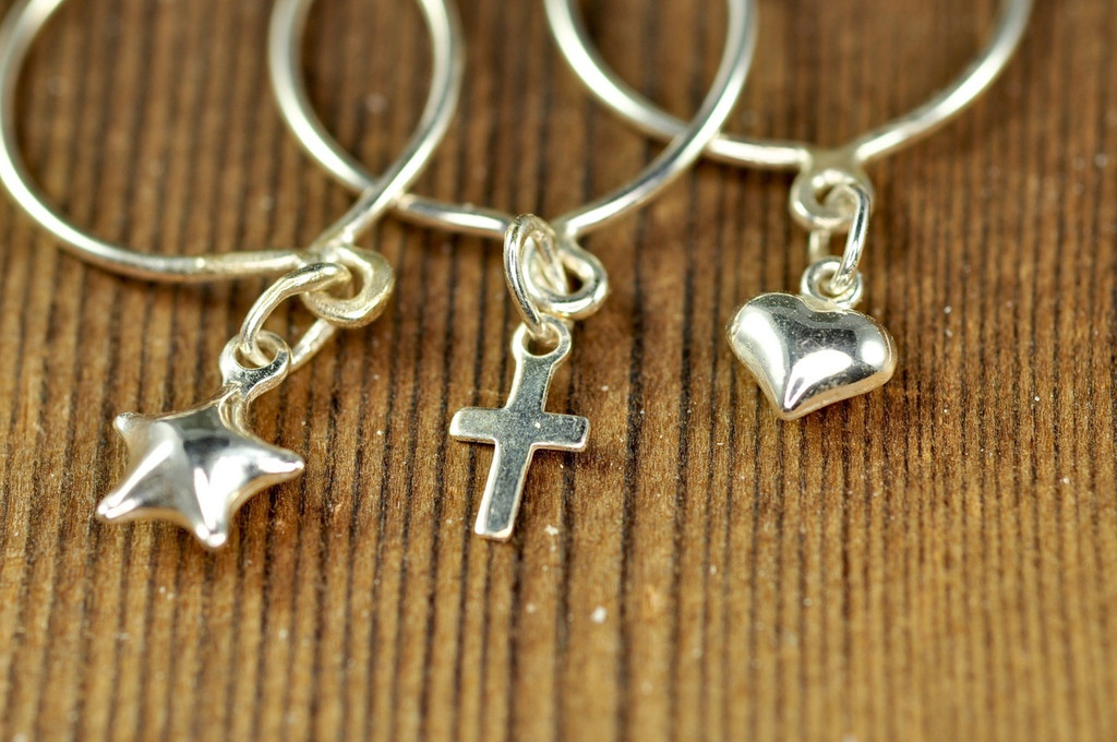10 Pcs Lot, 38x23mm Cross Charms for Jewelry Making Shiny Silver Color at  Rs 118.00, Sterling Silver Charm