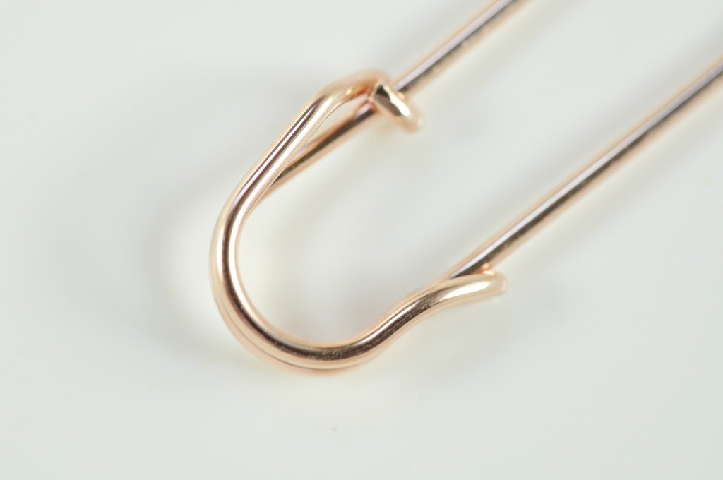 medium large 2 inch SAFETY PIN shawl pin, sweater pin, scarf pin - Mu-Yin  Jewelry