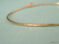 ADD-A-CHARM skinny textured bangle