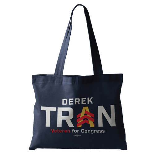 Derek Tran (Navy Canvas Tote)