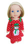 My Brittany's Snowman Nightgown for Wellie Wisher Dolls