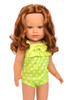 Lime Dot Swimsuit For 18 inch Fashion Girl Dolls- 18 inch Doll Clothes