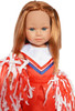 18 Inch Doll Clothes- Red Cheerleader Outfit