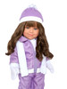 18 Inch Doll Clothes- Purple Snowsuit Fits 18 Inch Dolls