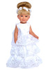 18 Inch Doll Communion Gown-Premium Lace Communion Gown for American Girl Dolls-18 Inch Doll Clothes