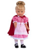18 Inch Doll Clothes- Gingham Little Red Riding Hood Outfit for 18 Inch Dolls