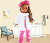 Pink Inspiring Doctor Set for American Girl Dolls