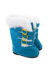 Modern Blue Fur Boots Fits American Girl Dolls and My Life as Dolls
