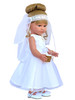 Handmade 18 Inch Doll First Communion Gown Set – Dress, Veil, Rosary, Bible, Cross Necklace, Tights & Shoes | My Brittany’s®- FREE SHIPPING