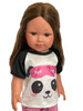 Panda- Riffic Pjs Fits 18 Inch Fashion Girl Dolls