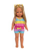 Rainbow Summer Romper Fits 18 Inch Dolls