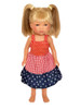 Getting Ready to Wave Dress For Our Little Siblings Dolls