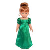 Step Back in Time with Our Exquisite Victorian-Style Emerald Green Gown for 18 inch Dolls