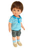 18 Inch Doll Clothes Blue Shorts Set 