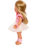 Enchanting Elegance: Sparkle and Twirl with the Pink Ballerina Outfit for 12-14.5 Inch Dolls