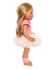 Enchanting Elegance: Sparkle and Twirl with the Pink Ballerina Outfit for 12-14.5 Inch Dolls