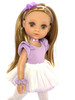 Evia® Purple Ballerina Doll