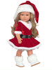 18 inch doll santa dress