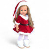 18 inch doll santa dress