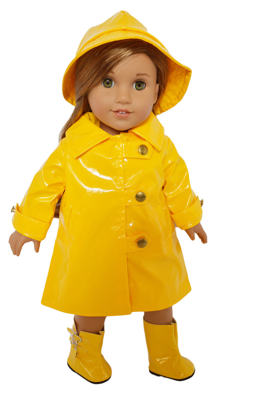 american girl doll raincoat