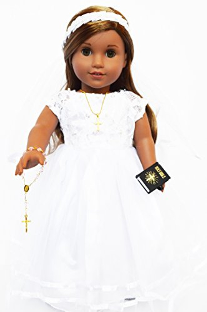 wedding dress for american girl doll