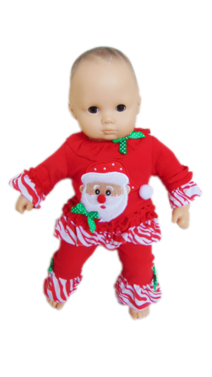 bitty baby christmas dress