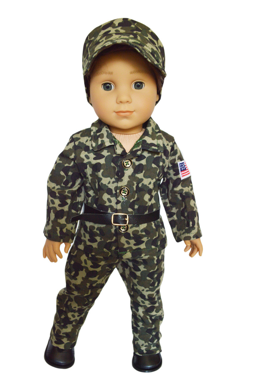 My Brittany's Army Soldier Outfit for American Girl Boy Dolls